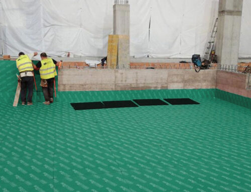 Isolation de bases inertielles pour banc d’essai moteur